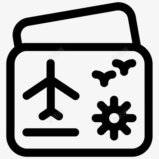 假期飞机太阳svg_新图网 https://ixintu.com 假期 飞机 太阳 机票 旅行