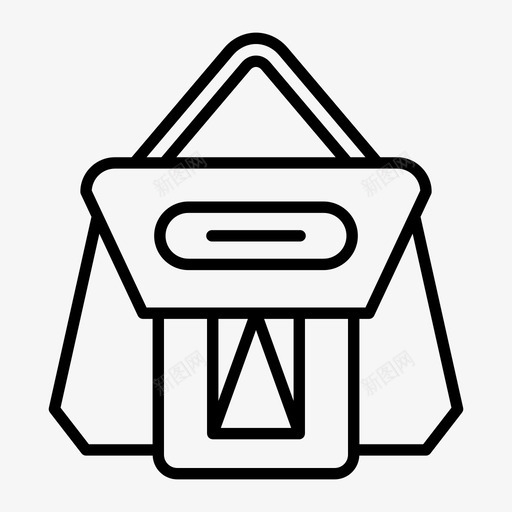 手袋豪华袋svg_新图网 https://ixintu.com 手袋 豪华 购物 系列
