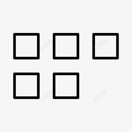 五数数学svg_新图网 https://ixintu.com 五五 数数 数学 平方