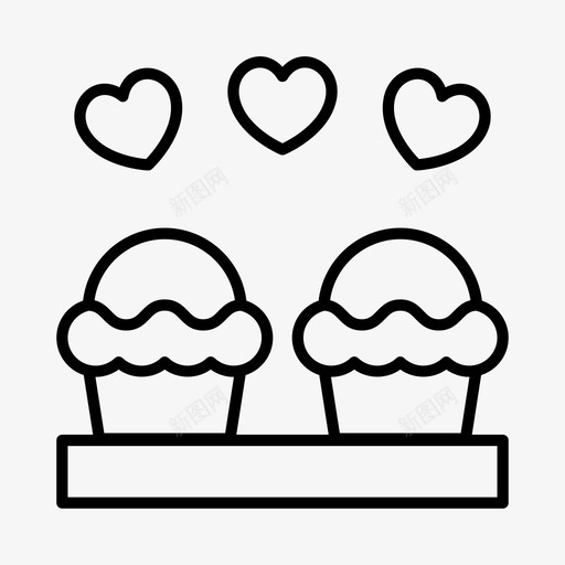 糕点店面包房烹饪svg_新图网 https://ixintu.com 糕点 店面 面包房 烹饪 杯子 蛋糕 饮食 食物