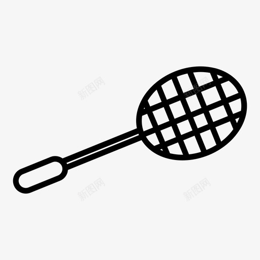 网球拍羽毛球健康svg_新图网 https://ixintu.com 网球拍 羽毛球 健康 体育