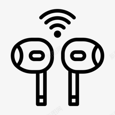 airpods连接耳机图标