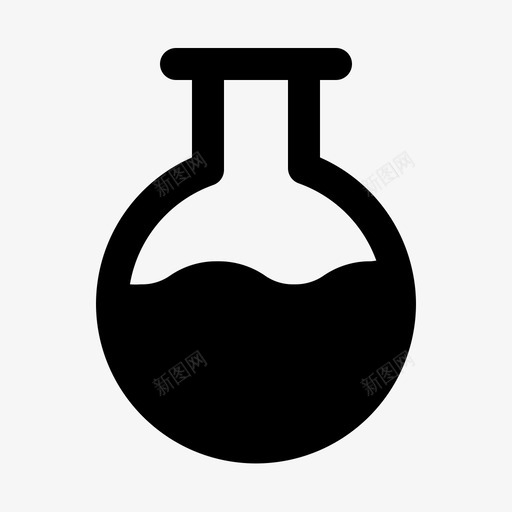 烧瓶烧杯化学svg_新图网 https://ixintu.com 烧瓶 烧杯 化学实验 实验室 医疗 固体