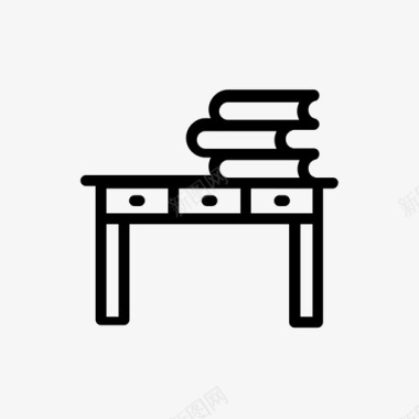学校大纲表图标