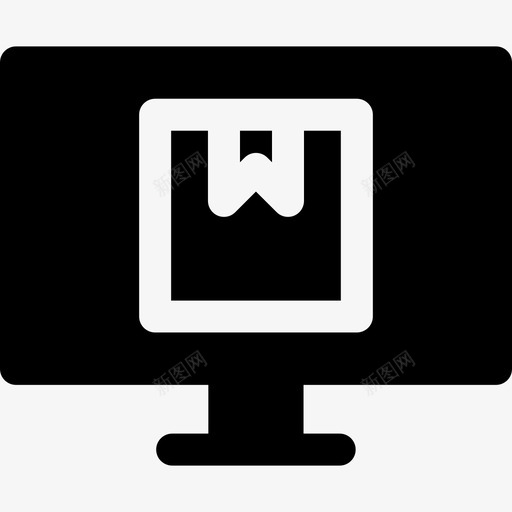 网店电脑包装svg_新图网 https://ixintu.com 网店 电脑 电脑包 包装 购物 科技