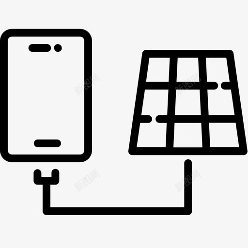 手机充电器电动svg_新图网 https://ixintu.com 太阳能 手机 充电器 电动 电池板 绿色 生活方式