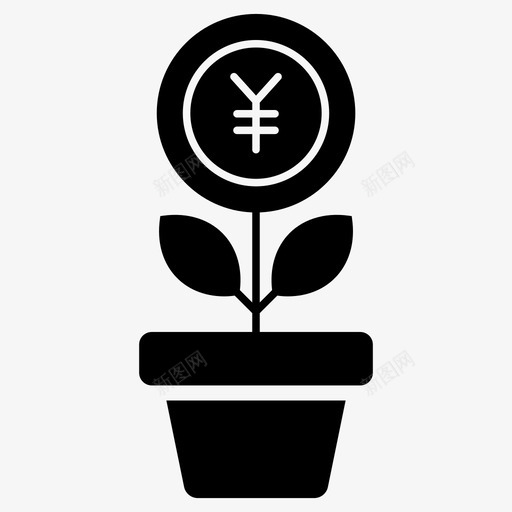 日元工厂业务扩张财务增长svg_新图网 https://ixintu.com 增长 日元 工厂 业务 扩张 财务 收入 资金 众筹 图标 收集