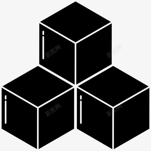 箱子多个包装svg_新图网 https://ixintu.com 箱子 多个 包装 堆叠 库存
