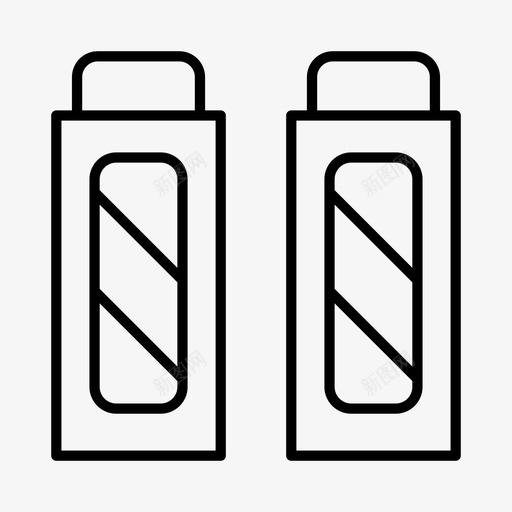 电池绿色能源回收svg_新图网 https://ixintu.com 电池 绿色 能源 回收 再利用 浪费