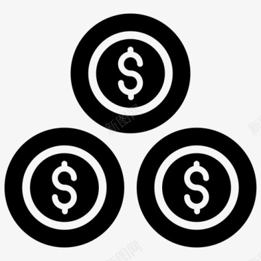 收入收益基金图标
