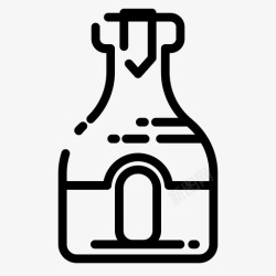 汁水多图标番茄酱瓶子饮料高清图片