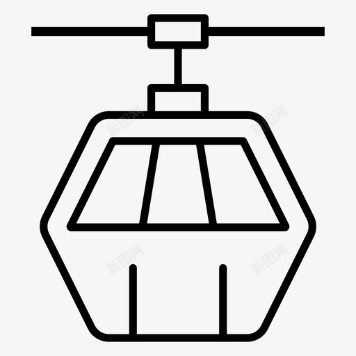 缆车飞机电缆运输svg_新图网 https://ixintu.com 运输 升降 缆车 飞机 电缆 电子 滑雪 电梯 汽车修理 矢量 矢量图