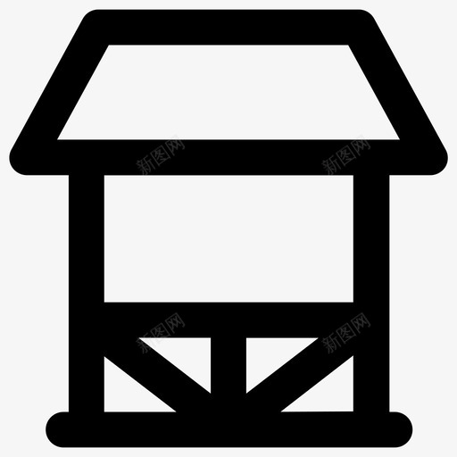 露台壁龛建筑svg_新图网 https://ixintu.com 花园 露台 壁龛 建筑
