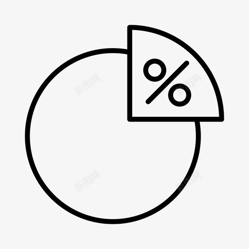 百分比黑色星期五钱svg_新图网 https://ixintu.com 百分比 黑色 星期五 钱饼图 饼图 零售 购物