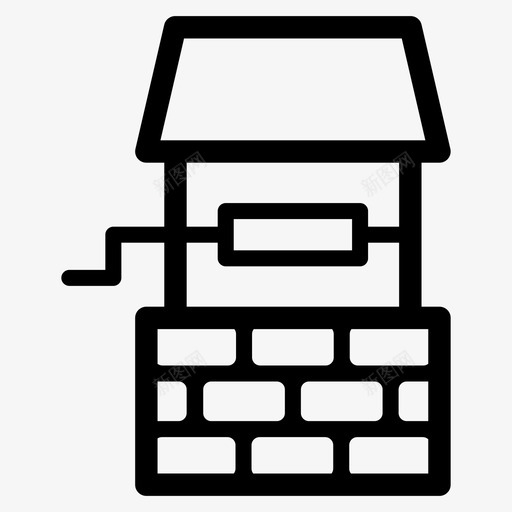 水井含水层农场svg_新图网 https://ixintu.com 水井 含水层 农场 地下水 农业