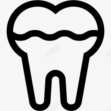 脏牙牙齿牙医图标