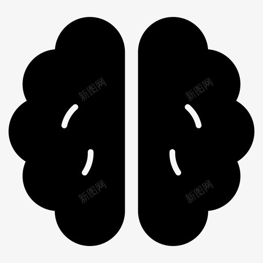 大脑智力心智svg_新图网 https://ixintu.com 大脑 智力 心智 神经 结构 神经学 医疗保健 字形 矢量 矢量图 图标
