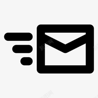 发送电子邮件信封信息图标