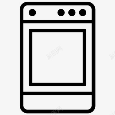 煤气炉烹饪烹饪工具图标