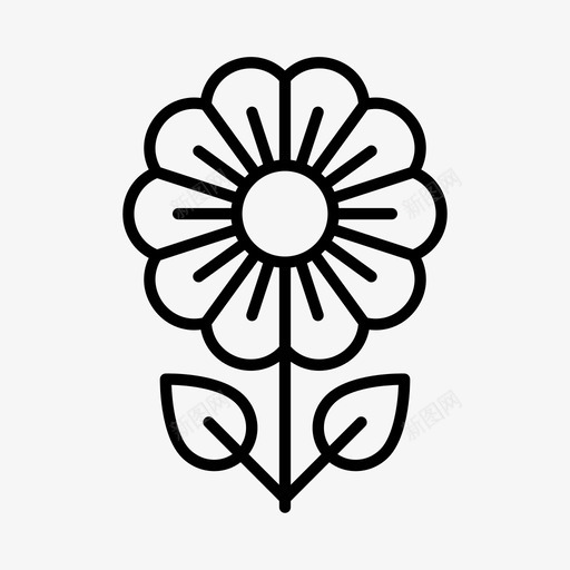 花卉花店花园svg_新图网 https://ixintu.com 花卉 花店 花园 植物