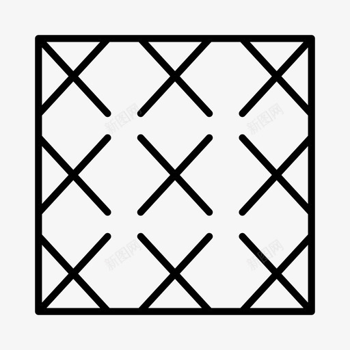 地毯装饰家居用品svg_新图网 https://ixintu.com 地毯 装饰 家居用品 内饰 造型