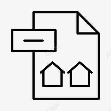 住房服务社区社区服务图标