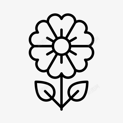 花卉花店花园svg_新图网 https://ixintu.com 花卉 花店 花园 植物