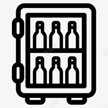 采购产品酒冷却器酒冷却器酒吧图标