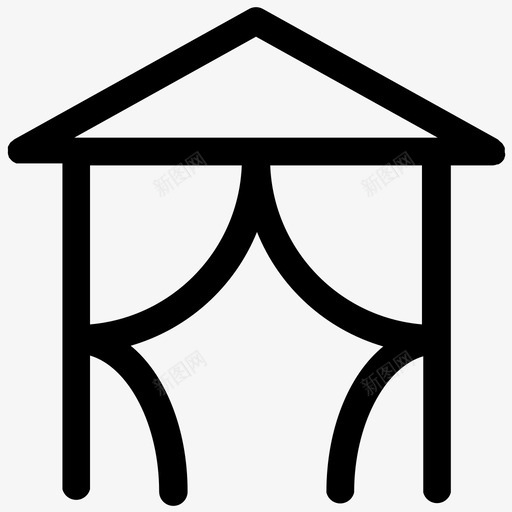 露台壁龛建筑svg_新图网 https://ixintu.com 花园 露台 壁龛 建筑