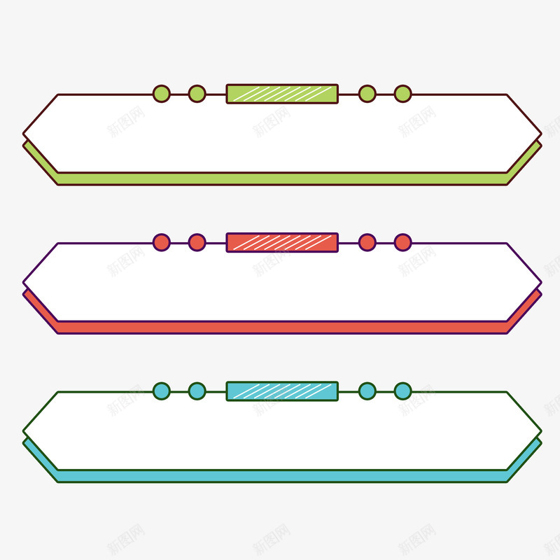 标题栏标签png免抠素材_新图网 https://ixintu.com 标题栏 标签