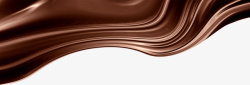 丝滑装饰丝滑的巧克力液体丝带高清图片