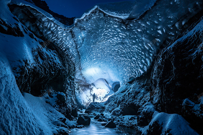 合成雪洞背景jpg设计背景_新图网 https://ixintu.com 冰雪 雪花 背景 雪天 雪洞