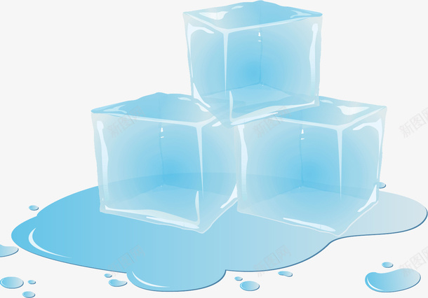 融化中的冰块儿png免抠素材_新图网 https://ixintu.com 冰 mg 免扣 元素 高清 冰块儿 透明 冰块