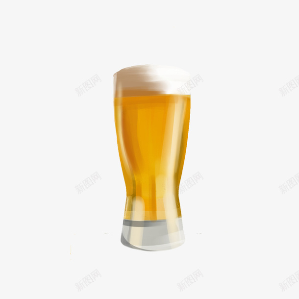 啤酒干杯黄色png免抠素材_新图网 https://ixintu.com 黄色 啤酒 干杯 泡沫