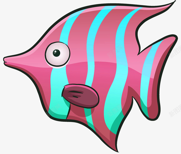 粉色的条条鱼png免抠素材_新图网 https://ixintu.com 鱼 深海鱼 粉色鱼 条条鱼