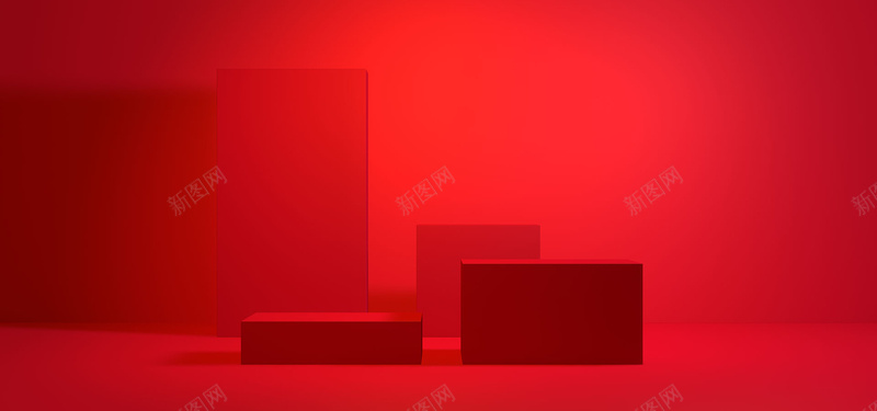红色盒子精修图jpg设计背景_新图网 https://ixintu.com 红色 盒子 精修图 背景