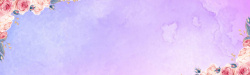 紫色花纹梦幻背景素材