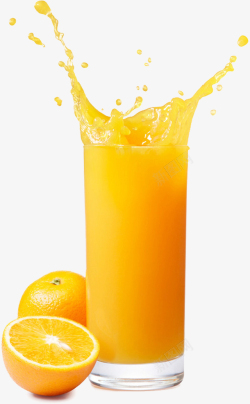 水果果汁橙子素材