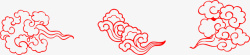 古典云波浪文中国风云纹图案2高清图片