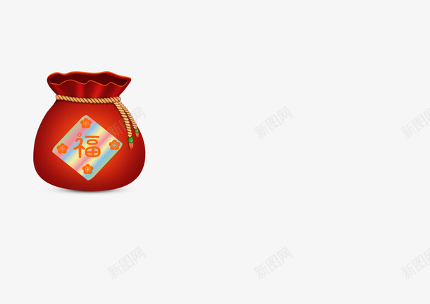 新年可爱漂亮的福袋png免抠素材_新图网 https://ixintu.com 新年 可爱 漂亮 福袋