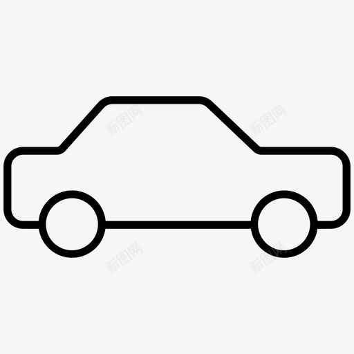 汽车驾驶汽车轮廓svg_新图网 https://ixintu.com 汽车 驾驶 轮廓