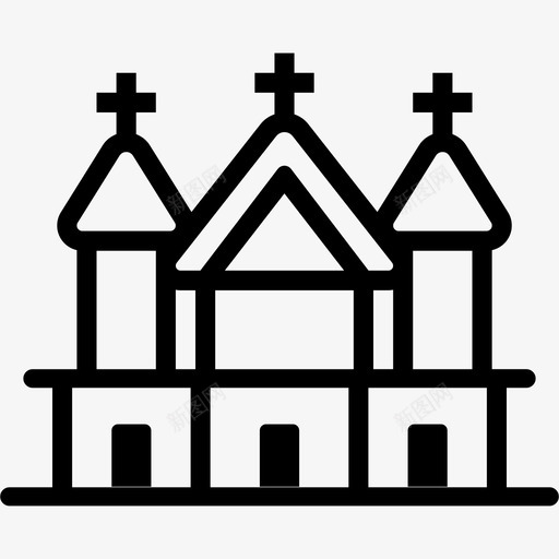 教堂庆典婚礼建筑十字svg_新图网 https://ixintu.com 教堂 庆典 婚礼 建筑 十字