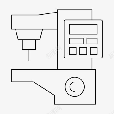 数控设备五金图标