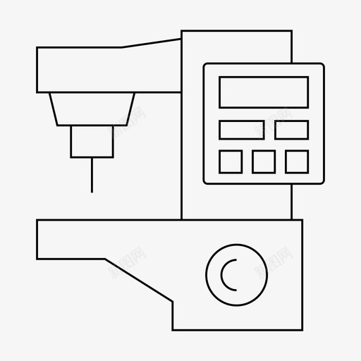 数控设备五金svg_新图网 https://ixintu.com 数控设备 五金机械 机器人 细线机