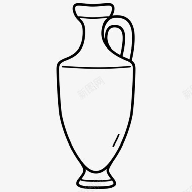 采购产品希腊花瓶希腊花瓶陶器图标