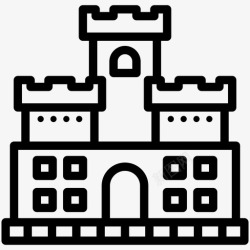 城垛城堡古董城垛高清图片