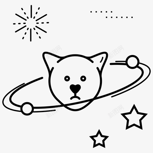 爱猫者宇宙小猫svg_新图网 https://ixintu.com 爱猫 者爱 猫者 宇宙 小猫 隐喻 宠物