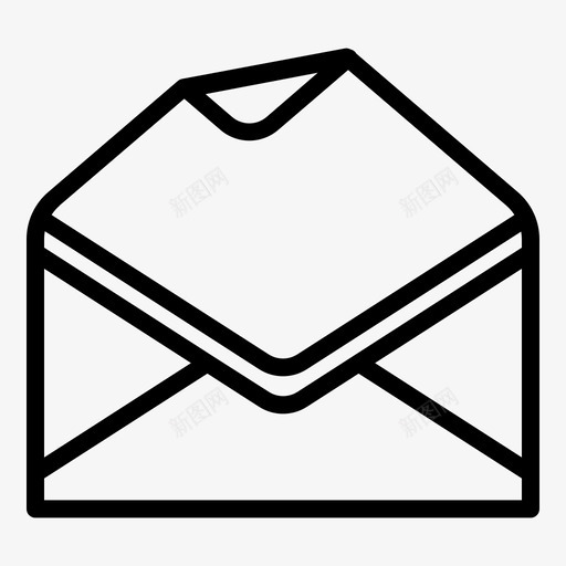 电子邮件开放商务信封svg_新图网 https://ixintu.com 电子邮件 开放 商务 信封 互联网 技术 网上商店 营销 大纲