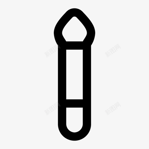 化妆刷化妆品眼影刷svg_新图网 https://ixintu.com 化妆 化妆品 眼影