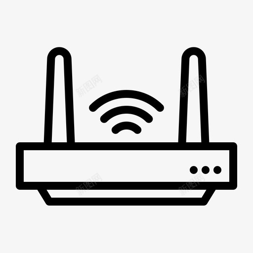 wifi路由器自动化物联网svg_新图网 https://ixintu.com 路由器 联网 自动化 智能 科技 概述